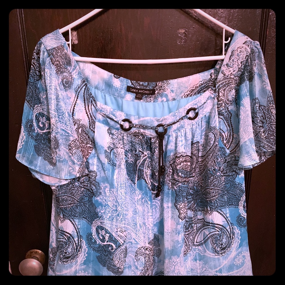 Blue blouse